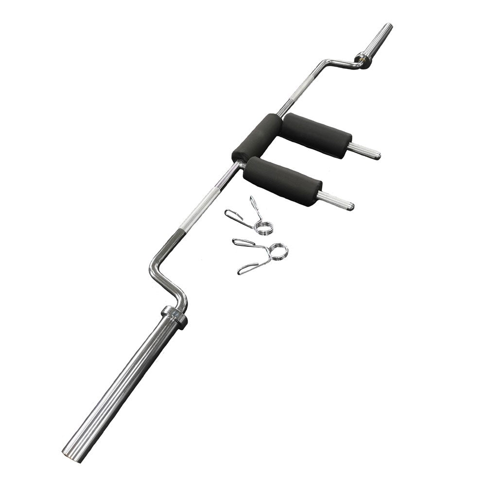 Xpeed Chrome Safety Squat Bar BlueSL Australia