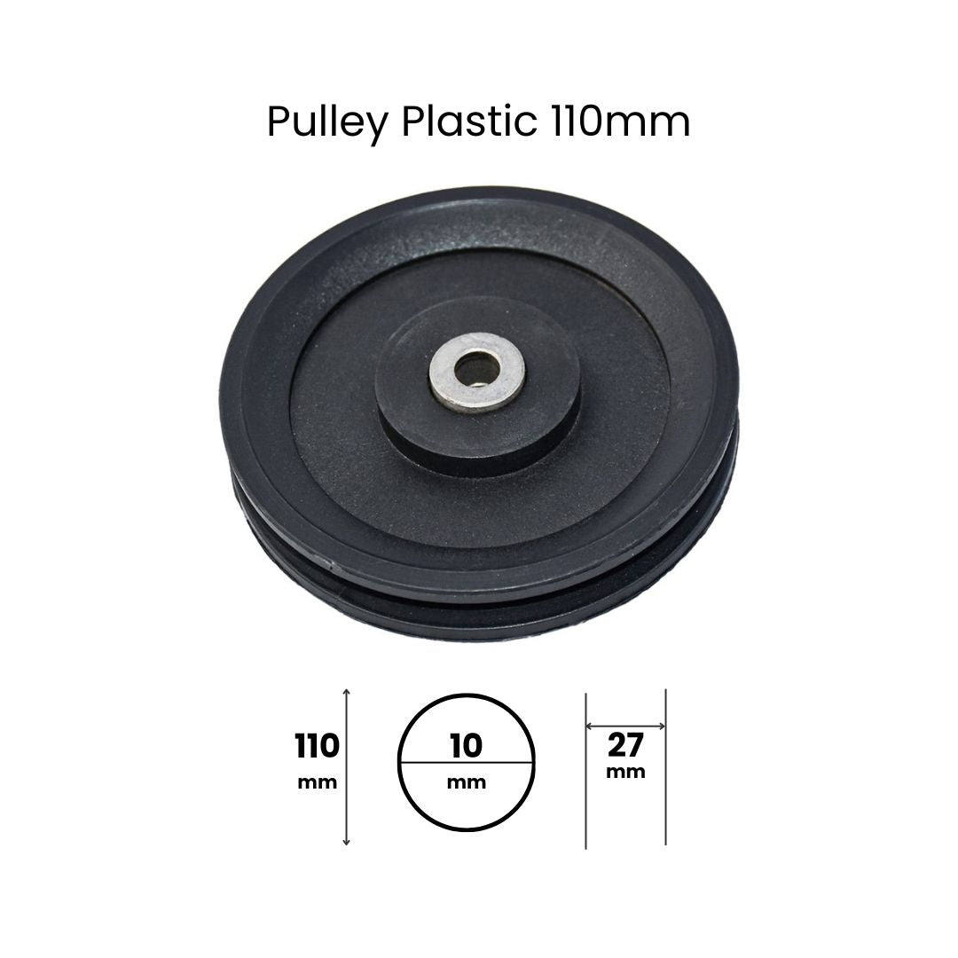 Pulley Plastic 110mm