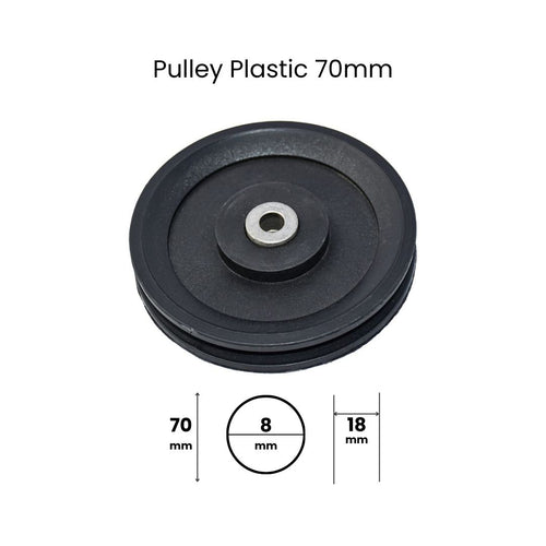 Load image into Gallery viewer, Pulley Plastic 70mm
