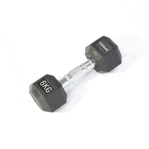 Load image into Gallery viewer, Xpeed Rubber Hex Dumbbells
