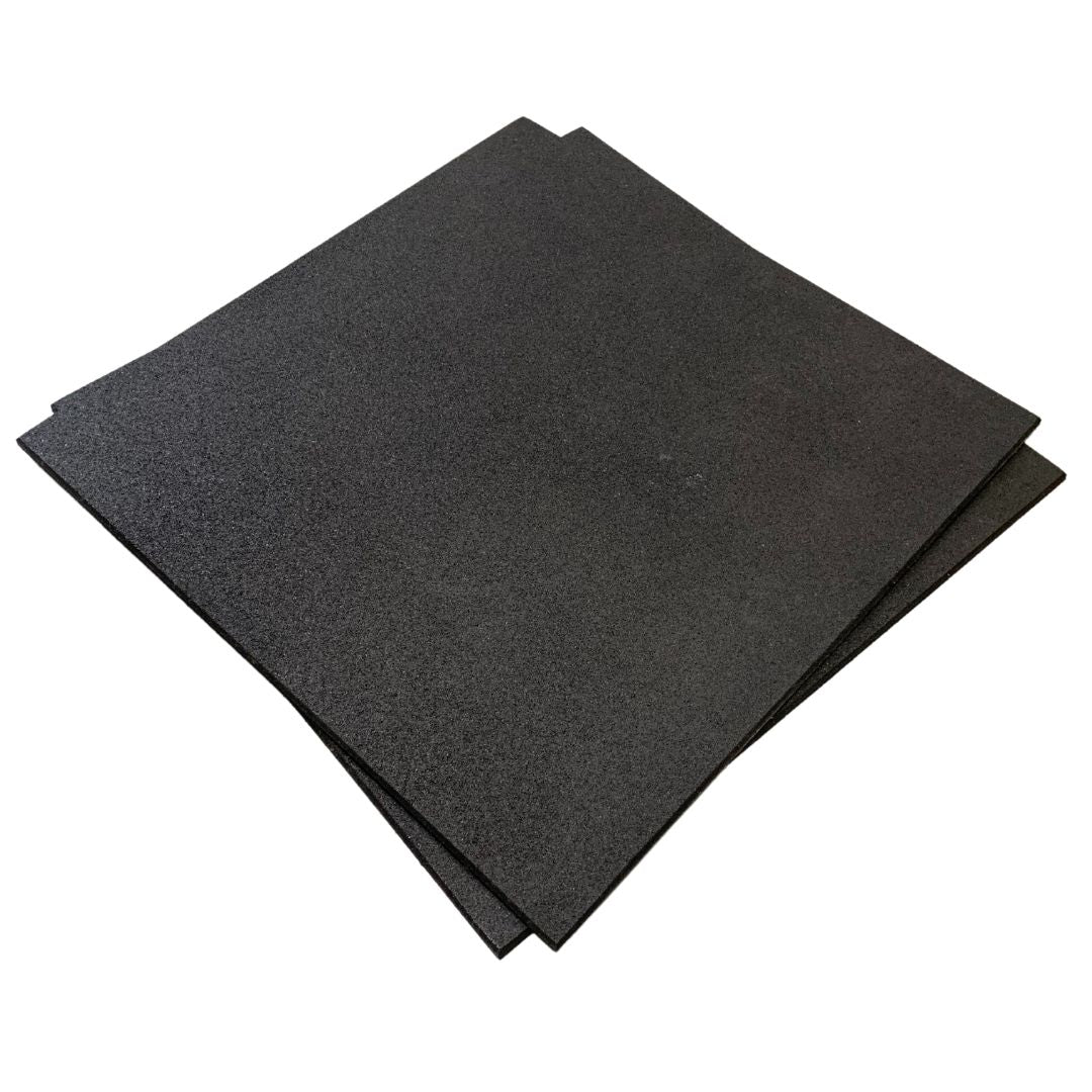 Xpeed Rubber Floor Tile Black BlueSL Australia