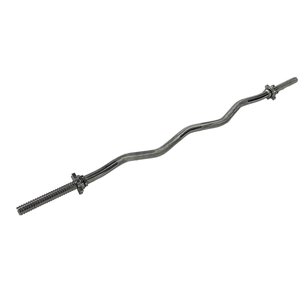 Xpeed Standard Curl Bar with Spin Lock Collars